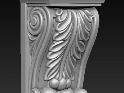 Corbel Decorative 8   3D model 3D print model