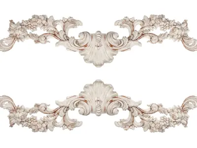 Classic carved 200 3D model