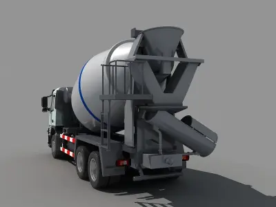 Cement Mixer  3D model