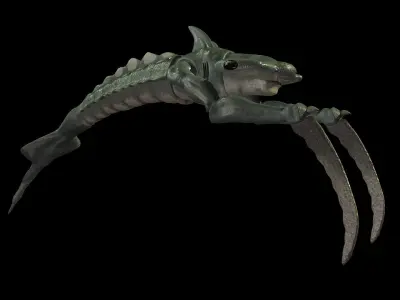 SALIKUTRA LAKE CREATURE 3D model