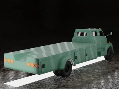 CHEVROLET COE TRUCK 1949 V3 3D print model