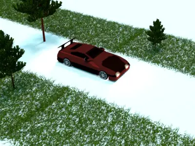 Car 3D modeling 3D model