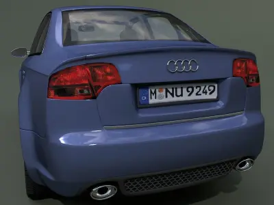 Audi RS4 3D model