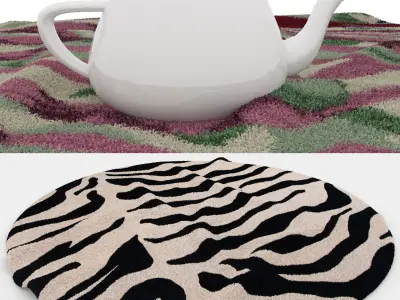 Rugs No 1013 Low-poly 3D model