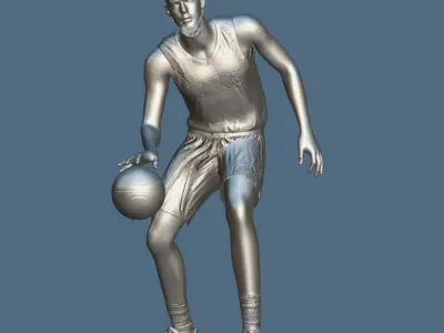 3D Rigged Ivica Zubac Clippers NBA 3D model