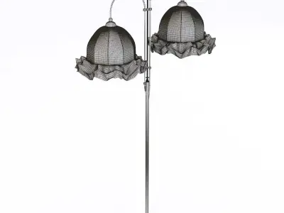 classical floor lamp 3D model