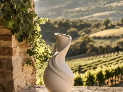 Vigneto Vase for Home Decor 3D print model