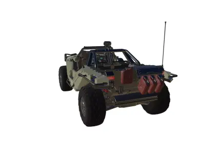 halo  car 3D model