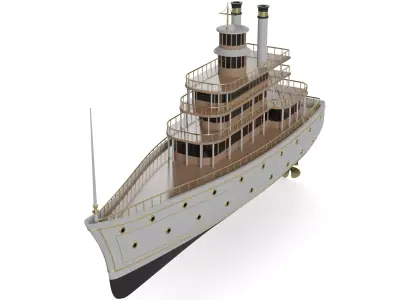 Motor Yacht 3D model