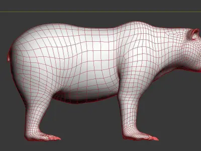 Bear braun 3D model