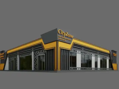 Entertainment Club ID015 Free 3D model