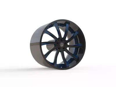 RUCCI FORGED Spada WHEEL 3D PRINT MODEL  3D print model