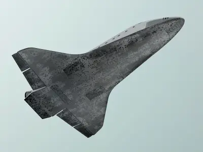 SPACE SHUTTLE Atlantis Exterior Only 3D model