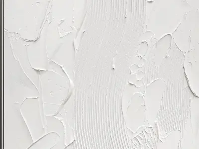 Plaster Two Photo Frame 270 Low-poly 3D model