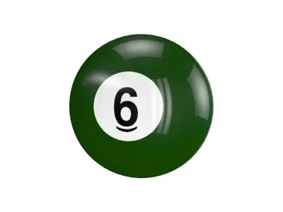 Billiard Balls 3D model