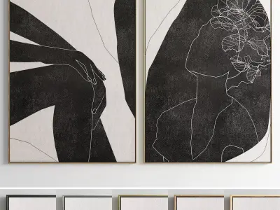 Photo Frame 165 Low-poly 3D model