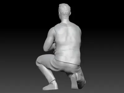 RC CAR RACE CONTROLLER BOY 2 3D print model