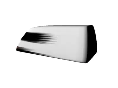 No Wheels 1 Low-poly 3D model