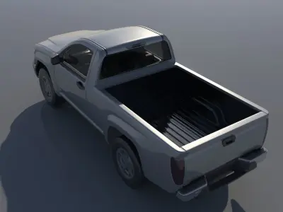 Chevrolet Colorado 2005 Regular Cab 3D print model