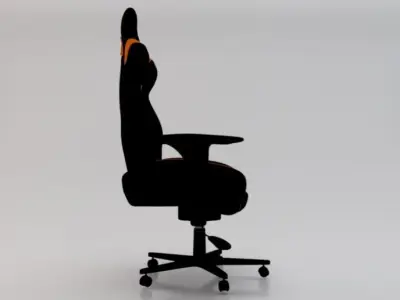 Gaming Chair 05 Low-poly 3D model
