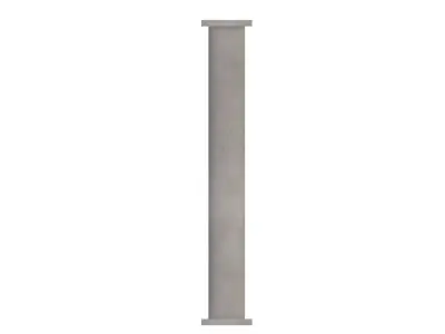 The Column lowpoly Free low-poly 3D model