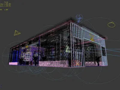 Exhibition - Area -23X10-3DMAX2009-06 3D model
