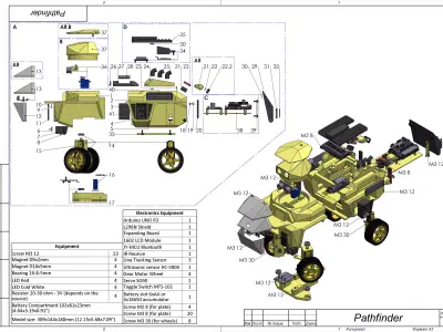 Pathfinder - Housing for RC Car - STL CAD bundle - Personal Use 3D print model