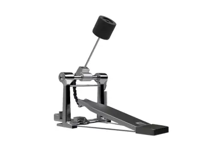 bass drum pedals 3D model