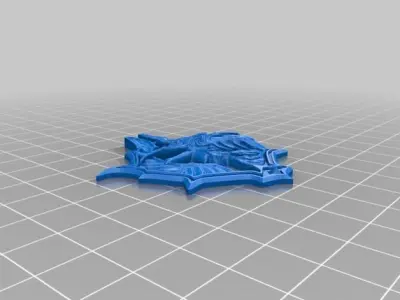 Crow pendant Free 3D print model