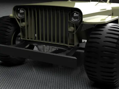JEEP WILLYS  3D model