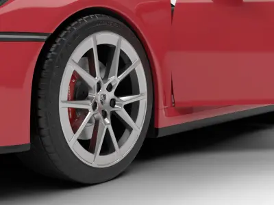 Porsche 911 Carrera 2025 S HQ 3d model 3D model