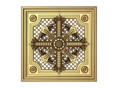  decorative pattern ready for 3D printing 3D model