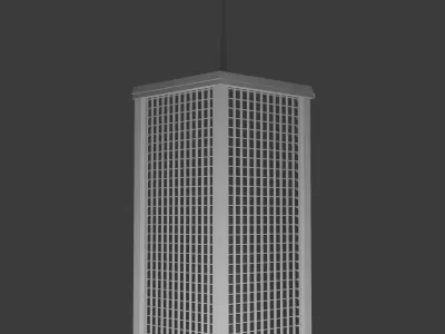 skyscraper model 3D model