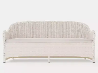 Roma 3-seater sofa Low-poly 3D model