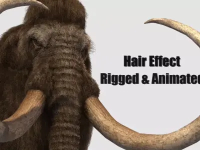 mammoth elephant 3D model