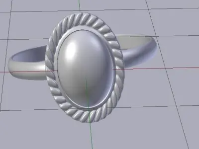 3D Ring  Low-poly 3D model purchase