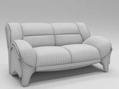 Sophia sofa 3D model