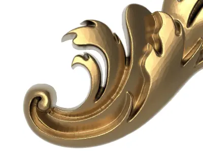  decorative pattern ready for 3D printing 3D model 254