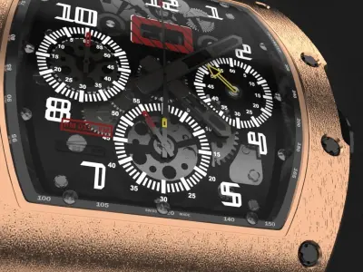 Richard Mille Watch 3D model