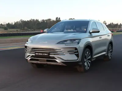 2026 BYD SealU DM-i With lowpoly interior Low-poly 3D model