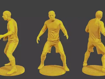 Soccer Player SP 025 3D print model