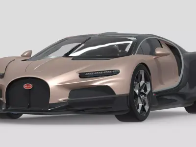 Bugatti Tourbillion  3D model