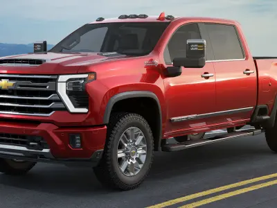 Pick-up Truck Silverado 2500 HD 2024 High Country 3D model