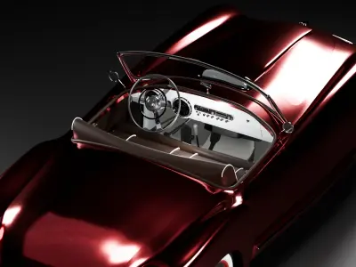 Old Car 3D model
