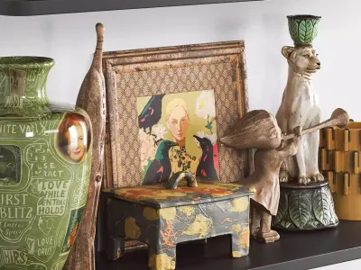 Decorative Set 3D model