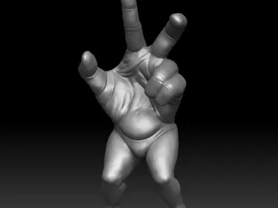 Hand Legs 3D print model