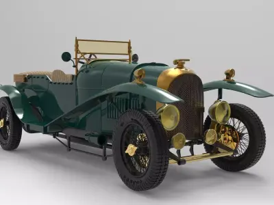 Airfix 3 Litre Bentley 1 12 3D Model 3D print model