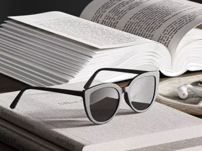 Decorative set 32 3D model