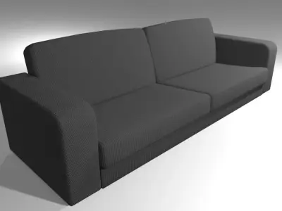 Sofa - Couch Low-poly 3D model