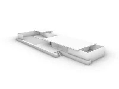 Barcelona Pavilion 3d Architectural Model 3D model